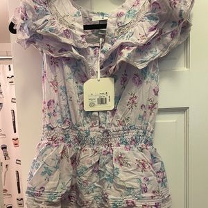 LoveShackFancy x target purple mini sz S NWT